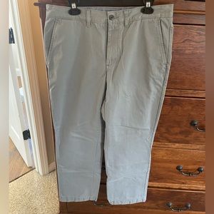 LL Bean Standard fit Chino Pants in Gray